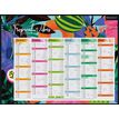 CBG Exotique médium - Kalender - wandmontage - 2020 - 7 maanden per pagina - 320 x 420 mm - met datum