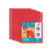 3045050019173-M STAR - 10 Pochettes coin -  A4 - pour 25 feuilles - 15/100 - rouge-P_78071513_2-1