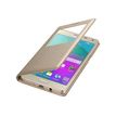 Samsung S View Cover EF-CA500B - Protection à rabat pour Galaxy A5 - or