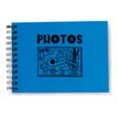 Exacompta Musicart - Album photo spiralé - 50 pages - 23 x 16 cm - bleu