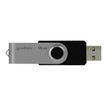 GOODRAM UTS2 - USB-flashstation - 16 GB - USB 2.0 - zwart