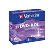 0023942435419-Verbatim - DVD+R DL x 5 - 8.5 Go - support de stockage-P_79000550_2-1