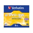 0023942432296-Verbatim DataLifePlus - DVD+RW x 5 - 4.7 Go - support de stockage-P_79000559_2-1