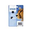 Epson T0711 - 7 ml - zwart - origineel - inktcartridge - voor Stylus DX9400, SX115, SX210, SX215, SX218, SX415, SX515, SX610; Stylus Office BX310, BX610