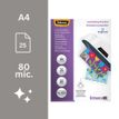 077511539626-Fellowes - 25 pochettes de plastification A4 (216 x 303 mm) - 80 microns - brillantes --1