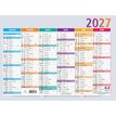 3660942003605-Calendrier Multicolore - 6 mois par face - 29,5 x 22 cm - Exacompta--0
