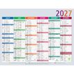 3660942003605-Calendrier Multicolore - 6 mois par face - 29,5 x 22 cm - Exacompta--1