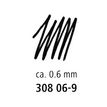 4007817308363-STAEDTLER pigment liner - Feutre fin - 0.6 mm - noir-P_79139812_5-4