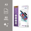0077511530623-Fellowes - 100 pochettes de plastification A3 (303 x 426 mm) - 80 microns - brillantes --1