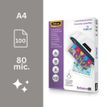 0077511530616-Fellowes - 100 pochettes de plastification A4 (216 x 303 mm) - 80 microns - brillantes --1