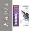 077511539602-Fellowes - 25 pochettes de plastification A5 (154 x 216 mm) - 80 microns - brillantes --1