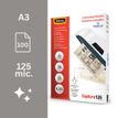0077511530753-Fellowes - 100 pochettes de plastification A3 (303 x 426 mm) - 125 microns - brillantes --1