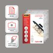0077511530753-Fellowes - 100 pochettes de plastification A3 (303 x 426 mm) - 125 microns - brillantes --4