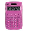 3173740177626-Carpentras Sign - Calculatrice de poche rose - 8 chiffres - solaire--0