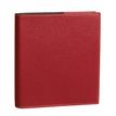 3371010122271-Quo Vadis - Agenda avec répertoire - Exécutif - Semainier Planning - Français - Club - Rouge - 14 mois de décembre à janvier - 16x16 cm - Papier Clairefontaine blanc - Fabri--0