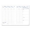 3371010119936-Quo Vadis - Agenda avec répertoire - Randonnée - Semainier Planning - Français - Club - Noir - 14 mois de décembre à janvier - 9x12,5 cm - Papier Clairefontaine b-P_79143105_2-7
