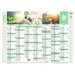 3371010274864-Quo Vadis Equology - Calendrier recyclé 7 mois par face - 40,5 x 55 cm--0