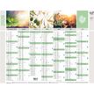 Quo Vadis Equology - Calendrier recyclé 7 mois par face - 33,5 x 43 cm