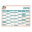 3371010274871-Quo Vadis - Calendrier mural - Français - Equology - § - 14 mois de décembre à janvier - 55x40,5 cm - Papier Clairefontaine recy-P_79143203_3-2