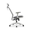 3760185022293-Fauteuil de bureau TECSY - accoudoirs réglables - Appui-tête réglable - base blanche - g-P_79144140_3-2