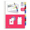 3135251543161-Viquel - Pochette intercalaire 12 positions - A4 - polypropylène-P_79144267_2-1