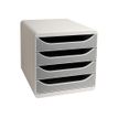9002493023505-Exacompta BigBox - Module de classement 4 tiroirs - gris/gris-P_79144673_2-1