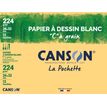 3148950271037-Canson C à grain - Pochette papier à dessin - 12 feuilles - 24 x 32 cm - 224 gr - blanc-P_79144690_1-0