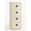 0000791450602-Classeur professionnels éco - 4 tiroirs - H132 x L41 x P62 cm - beige--0