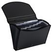 3130630559344-Exacompta Exacase - Classeur ménager (valisette trieur) 13 onglets - noir--5