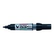 PILOT V SUPER COLOR RECHARGEABLE - Marqueur permanent - pointe ogive - noir