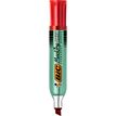 BIC ONYX 1481 - Marqueur permanent - pointe biseau - rouge