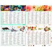 3664447060828-Oberthur - Mini calendrier 6 mois par face - 13,5 x 17 cm - disponible dans différents mod-P_79148038_1-0