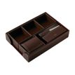 3108724666902-Oberthur - Parure de bureau - 6 pièces - chocolat-P_79148057_1-0