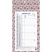 3660942004329-Calendrier mensuel avec feuillets détachables 15,5 x 28,5 cm sur plaque décors Urban Color Design 19 x 41 cm  - disponible dans différentes cou--0