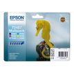 0871594627634-Epson T0487 Hippocampe - Pack de 6 - noir, cyan, cyan clair, magenta, magenta clair, jaune -P_79148502_2-1