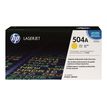 HP 504A - jaune - cartouche laser d'origine (CE252A)