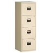 0000791494323-Classeur métallique monobloc - 4 tiroirs - H130 x L41 x P40 cm - beige-P_79149432_1-0
