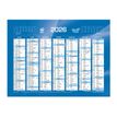 3371010235384-Quo Vadis - Calendrier bancaire 7 mois par face - 13,5 x 18 cm - bleu--1