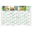 3371010263981-Quo Vadis Equology - Calendrier recyclé horizontal - 13 mois sur 1 face - carte de France au verso - 4--0