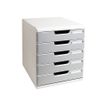 9002493023918-Exacompta MODULO Classic - Bloc de classement 5 tiroirs - A4 Plus - granit-P_79151121_1-0