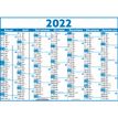 3108720270363-Oberthur Classique - Calendrier 7 mois par face - 21 x 27 cm - disponible dans différentes-P_79151592_3-2