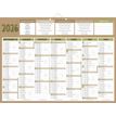 3592930026610-Calendrier bancaire année civile BOUCHUT "Natura" 40,5 x 55 cm coloris beige--0