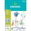 3148950011350-Canson - Bloc Canson Mes 1ers gribouillages - 40 feuilles - A4 - 160 gr-P_79153329_1-0