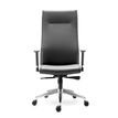 3660916025695-Fauteuil de bureau RACER DIRECTION - accoudoirs réglables - cuir noir-P_79347461_3-2