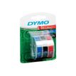 3501170847749-Dymo - Ruban d'étiquettes auto-adhésives 3D - 3 rouleaux (9 mm x 3 m) - Noir, bleu et rou-P_79349075_2-0
