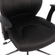 3397701921510-Fauteuil de bureau BRONTES - accoudoirs rabattables - appui-tête intégré - noir-P_79349192_3-2