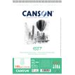 3148950034281-Canson 1557 - Bloc dessin - 30 feuilles - A4 - 180 gr - blanc-P_79349253_1-0