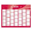 3371010307043-Quo Vadis - Calendrier bancaire 7 mois par face - 21 x 27 cm - rouge--1