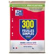 3020127878235-Oxford - feuilles simples A4 - 300 pages sous film - grands carreaux (Seyes) - perforées--0