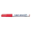3086120017446-BIC VELLEDA 1741 - 4 Marqueurs - effaçables - pour tableau blanc - noir, rouge, bleu, vert - 1.4 mm--1